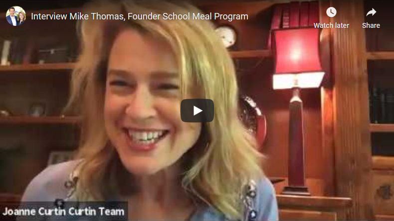 Tom and Joanne Interview Mike Thomas, the School Meal Program
