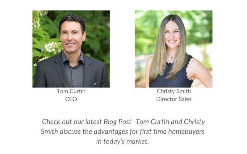 Tom and Christy Discuss First Time Home Buyers